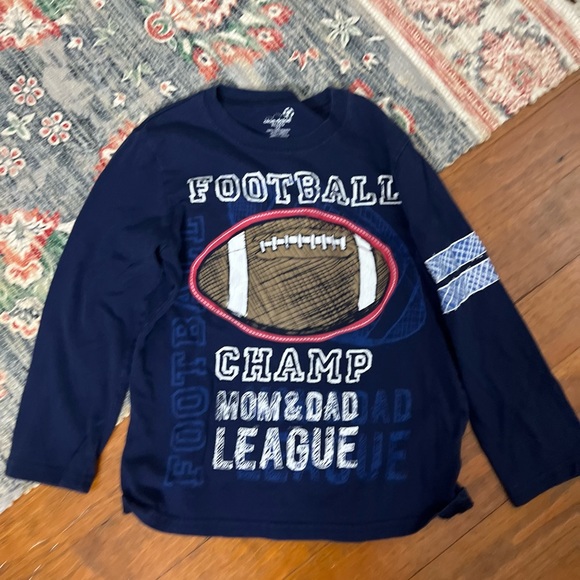 Okie Dokie long sleeve football graphic tee - Picture 1 of 4